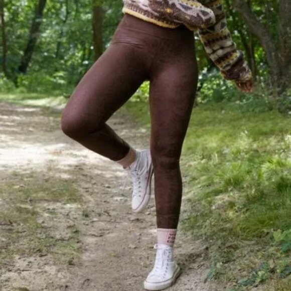 AERIE | OFFLINE Faux Leather Legging | Sz. S - Picture 1 of 7